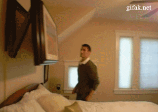Paul-Brook-Mind-Reader-Extending-TV-Bracket-That-is-a-Picture Bedroom T.V. Disguised as Picture